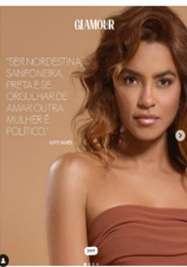 Lucy Alves - Capa Glamour